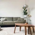 Minimalist Home - gray 2 seat sofa near brown wooden coffee table