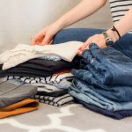 Home Decluttering - assorted-color apparels