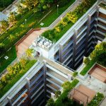 Green Roof - building scale model